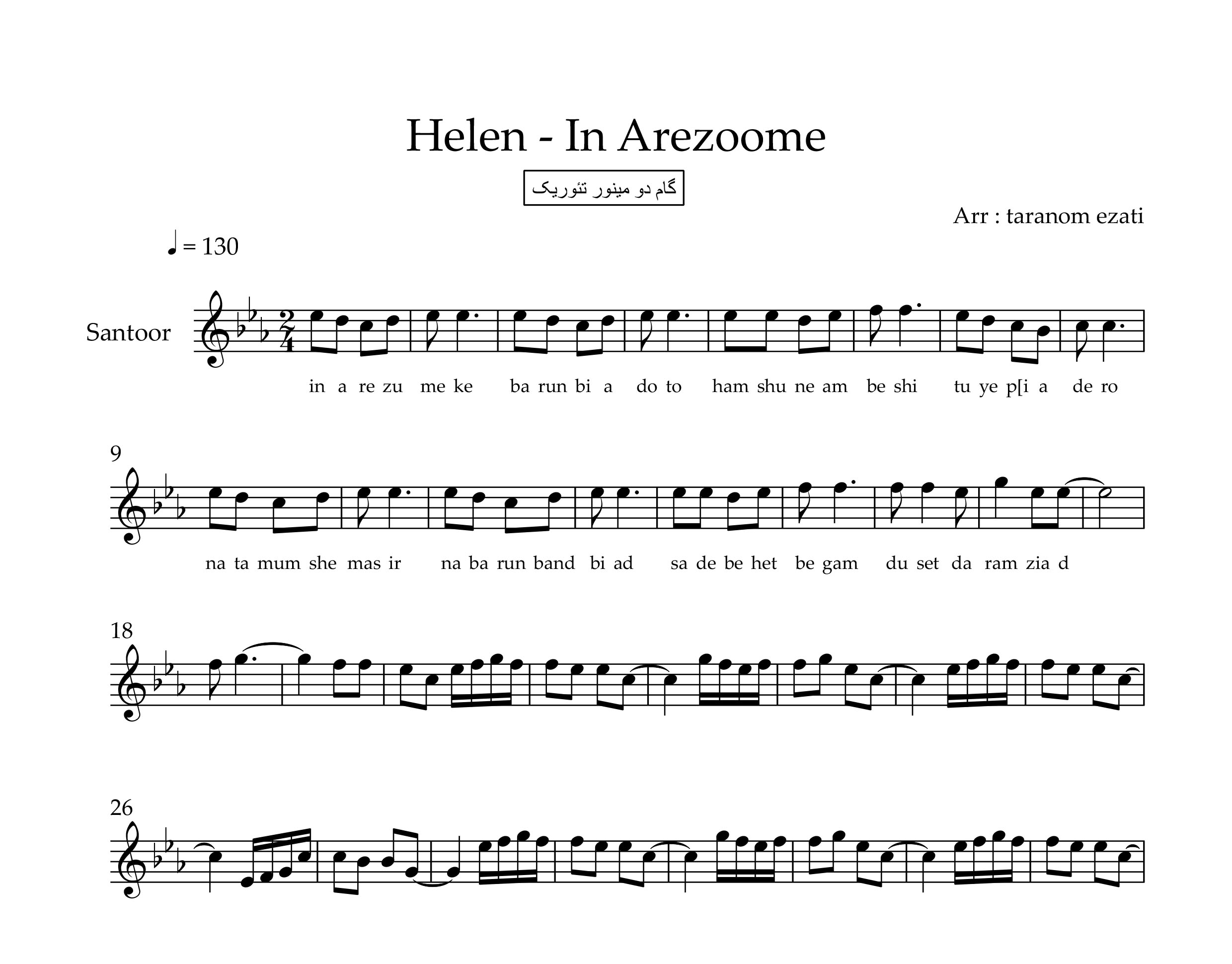 نت سنتور این آرزومه هلن