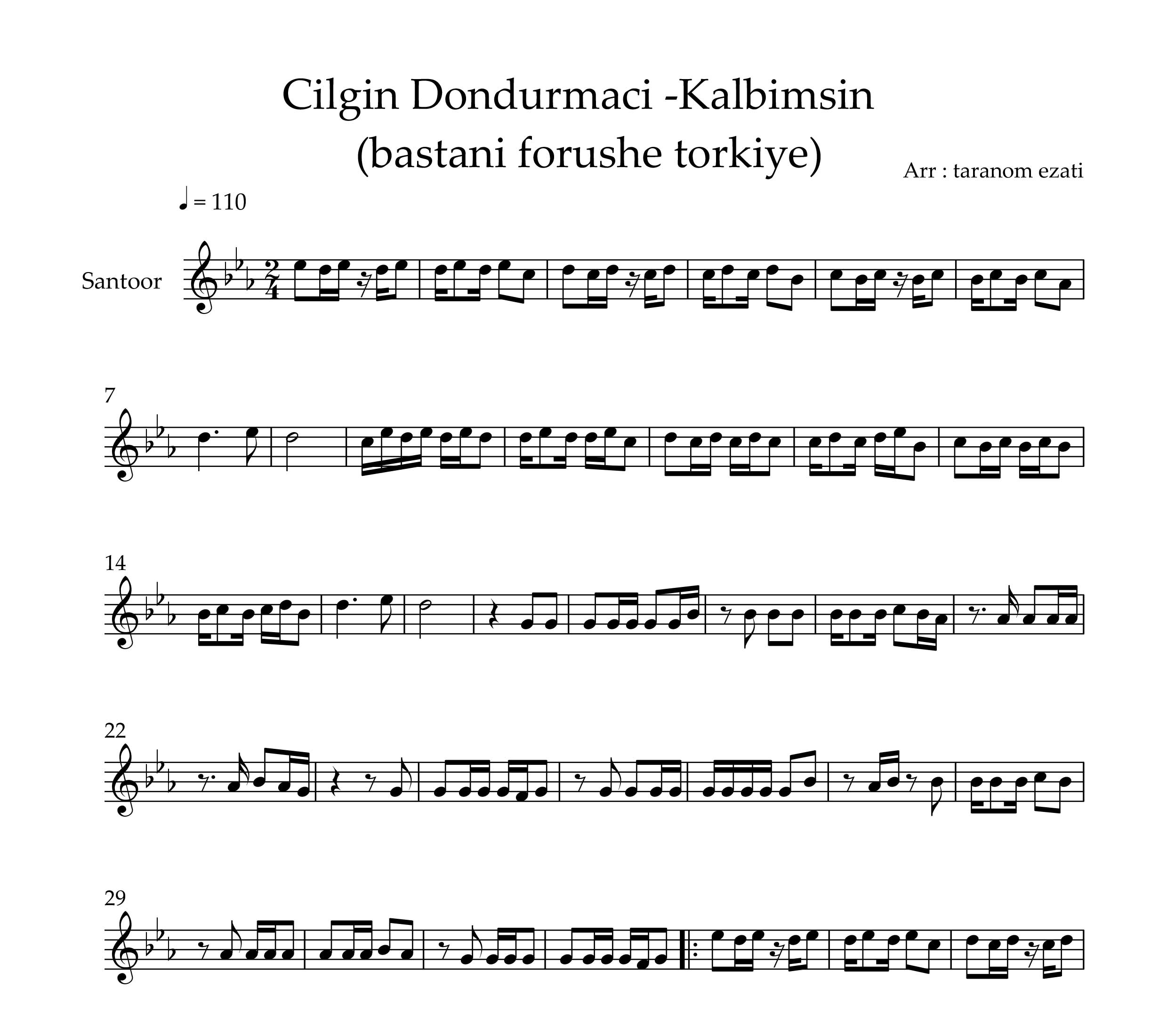 نت سنتور انتی قلبی قلبی kalbimsin از Cilgin dondurmaci